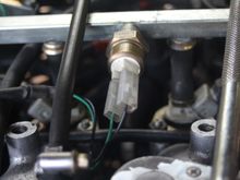 Is this Sensor in contact with the Fuel or is it blanked off like the one on the other side?