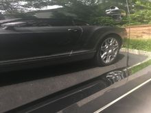 My Favorite. That is my Bentley, reflecting into my Audi A8.