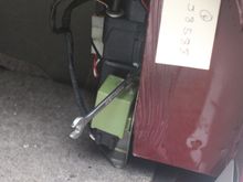 Only 2 Bolts holding the Aerial which are easy to get to