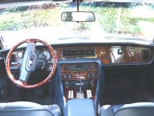 new full wood dash including steering wheel