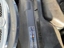 Wide angle shot. Here I have the scoop mounted on top of the cover piece. It seems like the scoop should go under the cover piece, especially since the Front edge of the scoop has a little along the lower edge that appears to go under the cover. It won’t go under the cover because of that interference between the cover in the scoop shown in the first picture