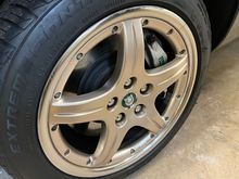 Front brake clearance stock
