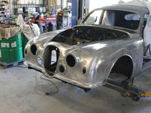 just prep the engine bay now for paint .