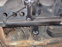 repaired chassis leg