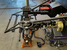 New Front Frame Side (painted and nearly ready for engine)