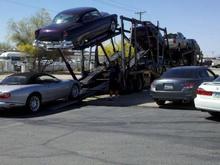 It's here!!! My 2000 XKR has arrived from Florida. I got to see it and drive it for the first time just a few hours ago. Wow... these things are quick. Aw, yeah!

4/28/2012
