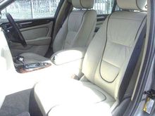 Ivory sifft grained Ruched heated seats both front and rear