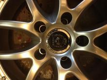 image custom wheel centers.  Made from XJS badges and outer rings from XF growlers
