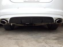 New XFR rear diffuser - back view