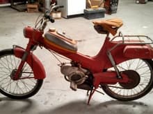 The American version is the Sears PUCH Allstate Moped. the Austrian version (PUCH) is the VS50 L.