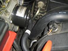 New P/S suction hose.  If you do not have the ratchet clamp tool to remove the spring clamp off the pump you are in for a very long day.