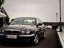 Jaguar on the dock...