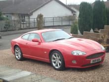 This is my current XKR, I have stripped the body and I am planning on something special for this one.