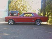 Mustang Side View