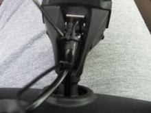 Wires in back