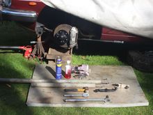 I unsuccessfully tried every Trick in the Book to get those Caliper Bolts undone but they were seized solid
