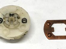 Rotor with copper plate detached

