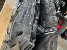 The wing needed to be activated into the open position so that the wing mounted screws could be accessed, allowing removal of the wing