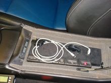 We also pu t in some USB chargers and did the antenna switch again.
