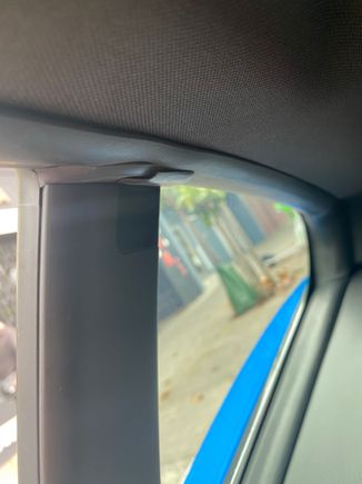 Right side. Cover intact. Bolt not exposed 