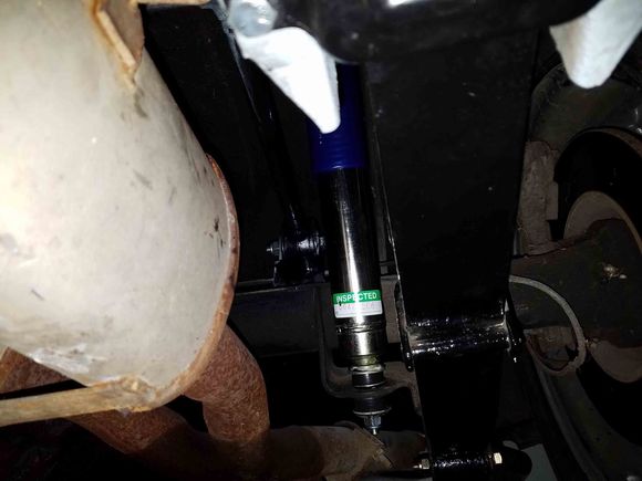 New shocks installed