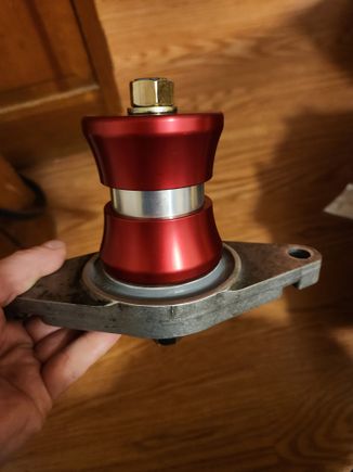 Finished product of the new modifed mount!