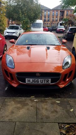 Before i fitted my private number plate.