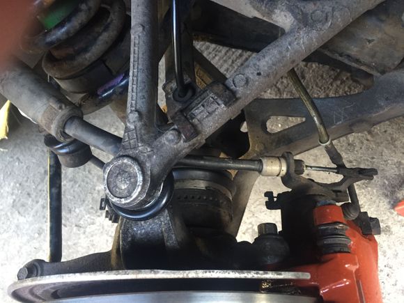 Caliper fixing