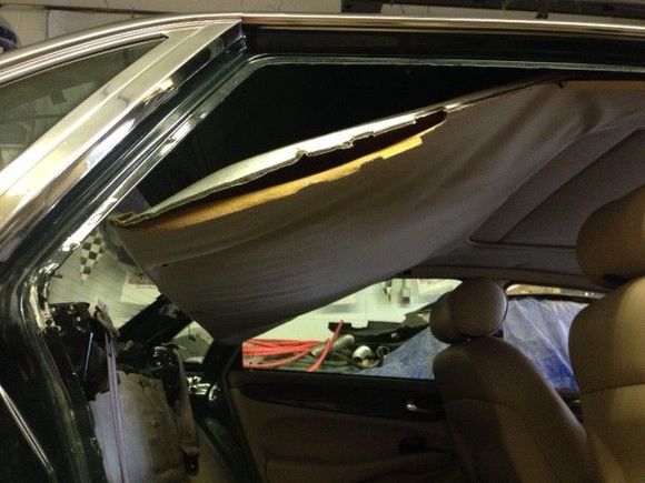 Yeah, that headliner needs refreshing...'They all do that, sir...'