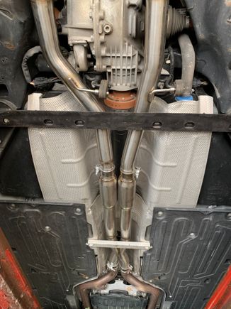 Ardent x-pipe installed