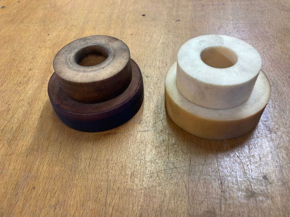 Old isolators were soft. 