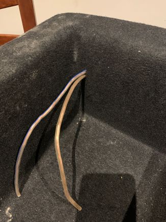 Routed the wiring through pre-existing hole in shell from elastic band. Then sealed the rest of the hole afterwards. Also needed to seal the other 3 holes I the shell from the other slots for the other inbuilt elastic bands