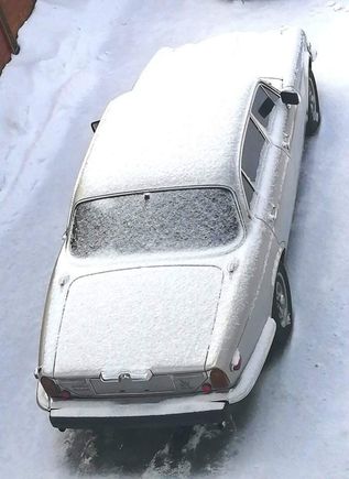 On a cold day in northern Canada