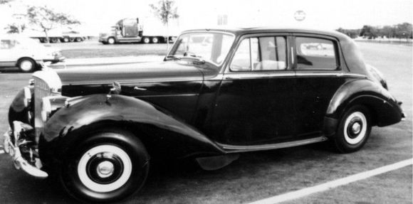 My 1953 R-Type Bentley.  Nice when running but mechanical brakes - questionable and about 10 hours to adjust.  Badly treated when I was in the hospital & rehab by people I trusted to take care of my business and personal property.