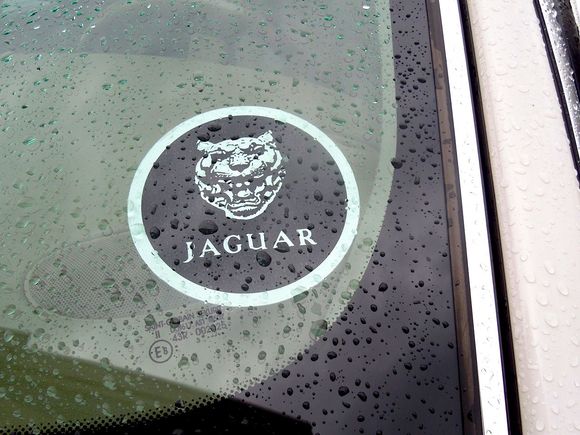 Break-in sticker.