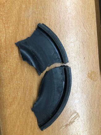 Found on the ground near the '97 XK8. Possible match to scrap found in throttle body.