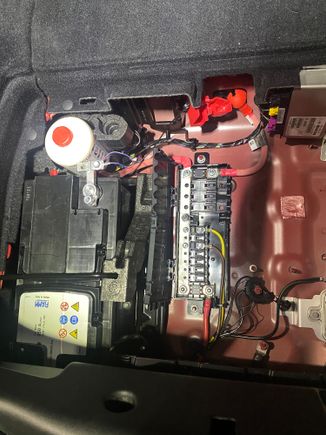 Hey guys, sorry for not knowing! 

I got a CTEK charger for my MY18 f type R Cupe and I can’t seem to fingers out where to plug the terminals. When I look at all the photos provided they al have the same junction box in the rear. But when I opened my junction box I have only two wires so now I don’t know what to do! Any one knows the answer to this i issue? 