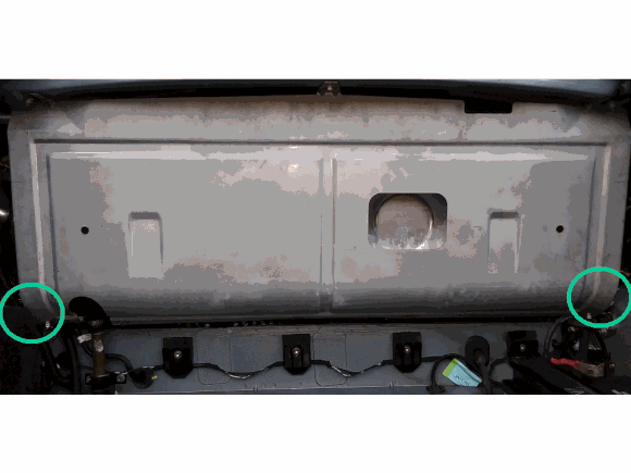 Location of lumps of clay