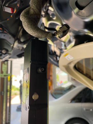 Pre amp in boot lid photos