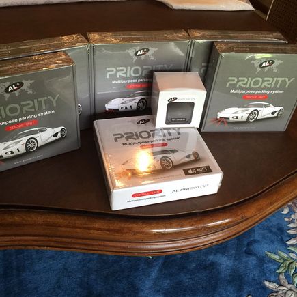 AL Priority laser jammer just waiting on the radar heads (front and rear).