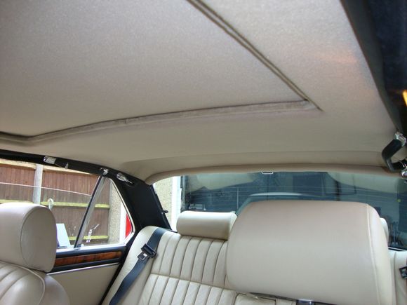 New headliner installed