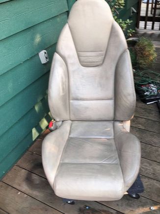 BEFORE: discolored and dirty