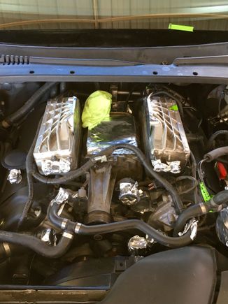 Day 1: Frustration overload with the intake elbow and EGR valve forced me to stop here for the day.