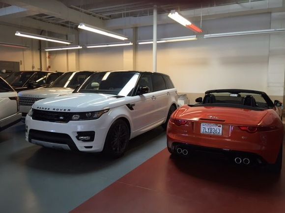 The Day I picked it up, just to include some F-Type content :)