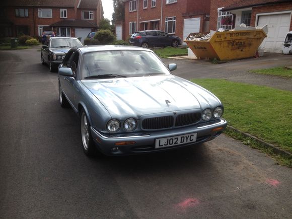 As you can she by the neighbors car she's in good company.