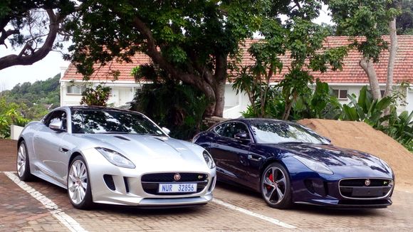 2 very different F-types in South Africa. More & more down here. Great car!
