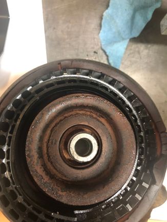 Right side from bottom also showing spring isolator