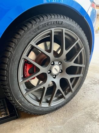 Michelin CrossClimate2 with new wider stance despite "skinnier" tires from OEM