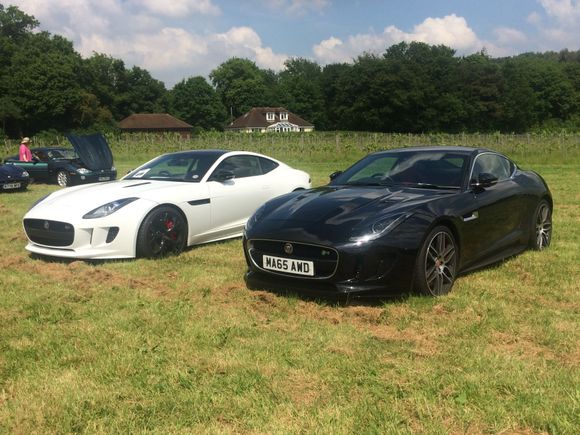 Our event in black and white (Jaguar style)