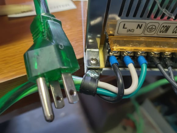 Diag power supply power cord